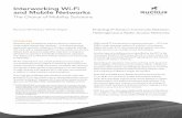 Interworking Wi-Fi and mobile networks