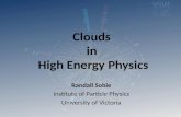 Clouds in High Energy Physics