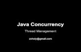 [Java concurrency]01.thread management