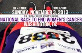 2013 National Race to End Women's Cancer Deck