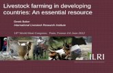 Livestock farming in developing countries: An essential resource