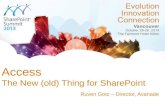 SharePoint Summit 2013 - Vancouver - MS Access 2013 - The new (old) thing