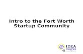 Intro to the Fort Worth Startup Community