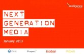 Next Generation Media Quarterly January 2013
