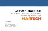 Growth Hacking: The Human Operating System for Martech (Marketing Technology)