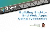 Building End to-End Web Apps Using TypeScript