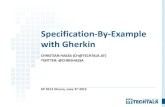 Tutorial: Implementing Specification-By-Example with Gherkin