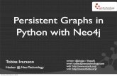 Persistent graphs in Python with Neo4j
