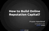 How to build online reputation capital?