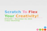 Scratch To Flex Your Creativity Workshop