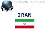 Know Your Community - Know Your World Iran maysam