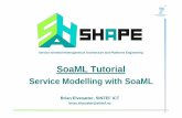 Business and System Service Modelling with SoaML and BPMN 2.0