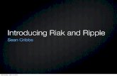 Introducing Riak and Ripple