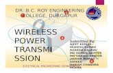 Wireless power transmission original ppt