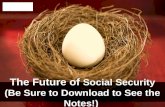 Social Security Today and Tomorrow