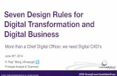 The Seven Rules To Digital Business Transformation