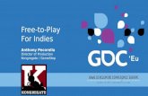 Free-to-Play For Indies (GDCE2014)