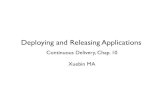 Deploying and releasing applications