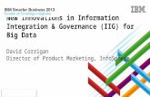 New Innovations in Information Management for Big Data - Smarter Business 2013