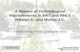 Theme 1 Technological improvements in BRT and BHLS