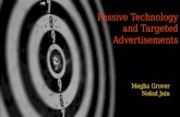 Passive tech and targeted ads