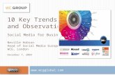 Dell B2B Social Media Huddle - Neville Hobson - Social Media Trends