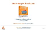 One Step Checkout: Magento Extension by Amasty. User Guide