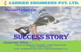 Success story of Carrier Engineers, an SME Cluster Member of CII