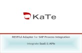 Integrate SaaS & public APIs with the KaTe RESTful adapter