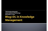 Weblog and Digital Library in Knowledge Management