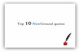Top 10 NewGround business quotes