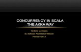 Concurrency in Scala - the Akka way