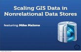 Scaling GIS Data in Non-relational Data Stores