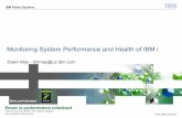 Monitoring system performance and health of i CEC 2012