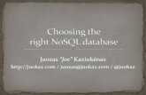 Choosing The Right NoSQL Database - 4Developers