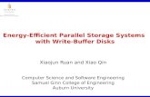 BUDW: Energy-Efficient Parallel Storage Systems with Write-Buffer Disks