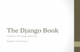The Django Book - Chapter 6  the django admin site
