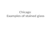 Chicago - examples of stained glass