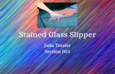 A ED 303 Mini Lesson - Stained Glass Slipper