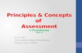 Principles & concepts of assessment part iii