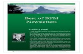 Best of BFM Newsletters