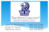 Ritz carlton presentation