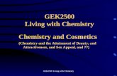 GEK2500 Living with Chemistry GEK2500