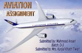 Niyazi aviation assignment 2011