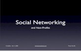 SocialNetworking & NonProfits
