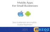 Why create a mobile app for your business?