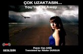 Mr Can Akın - I Love You - Book Of Poetry - 25 - You're Far Away….