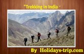 Trekking in-india