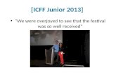 ICFF Junior 2013