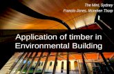 3. application of timber in environmental building